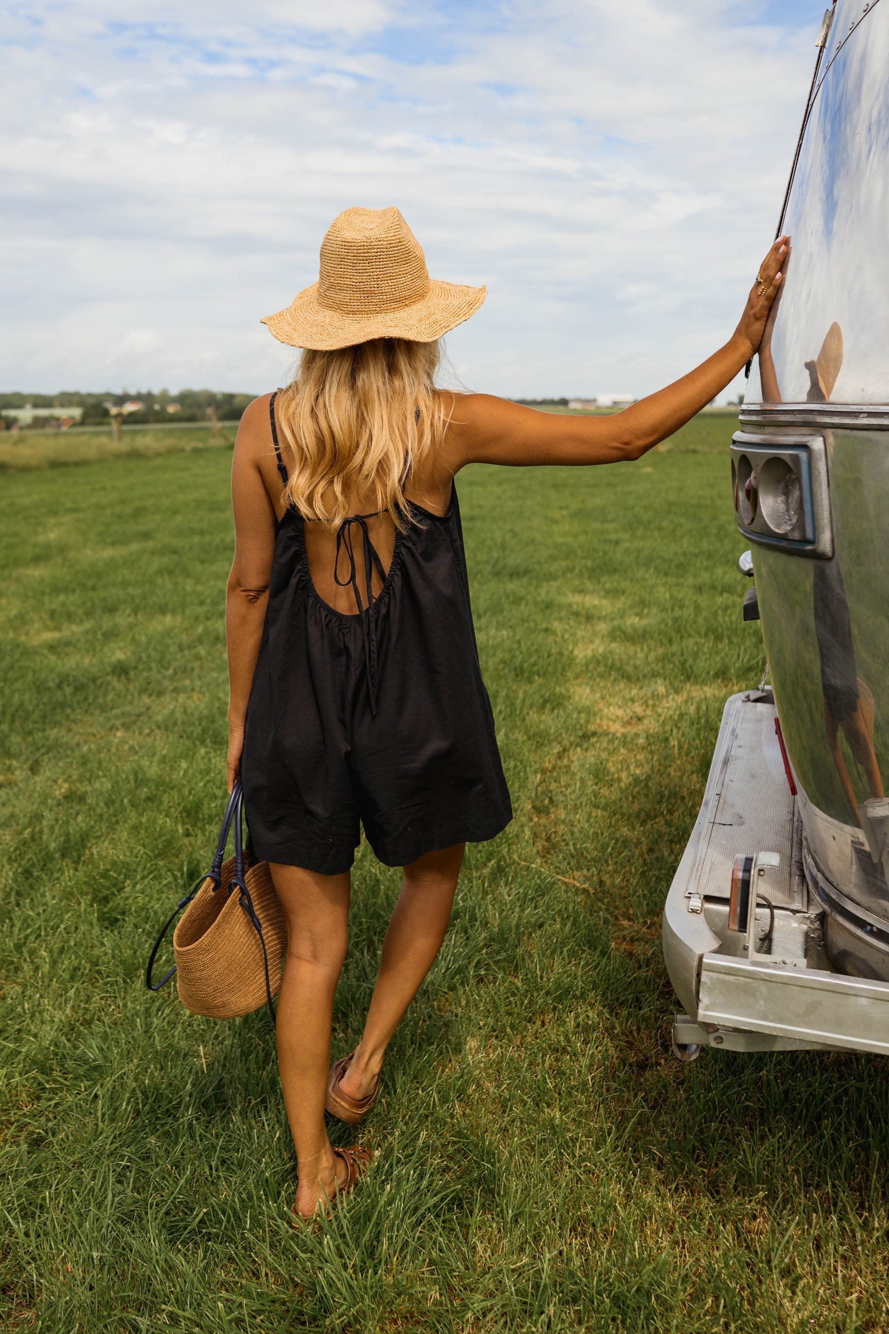 Black Kylie Romper