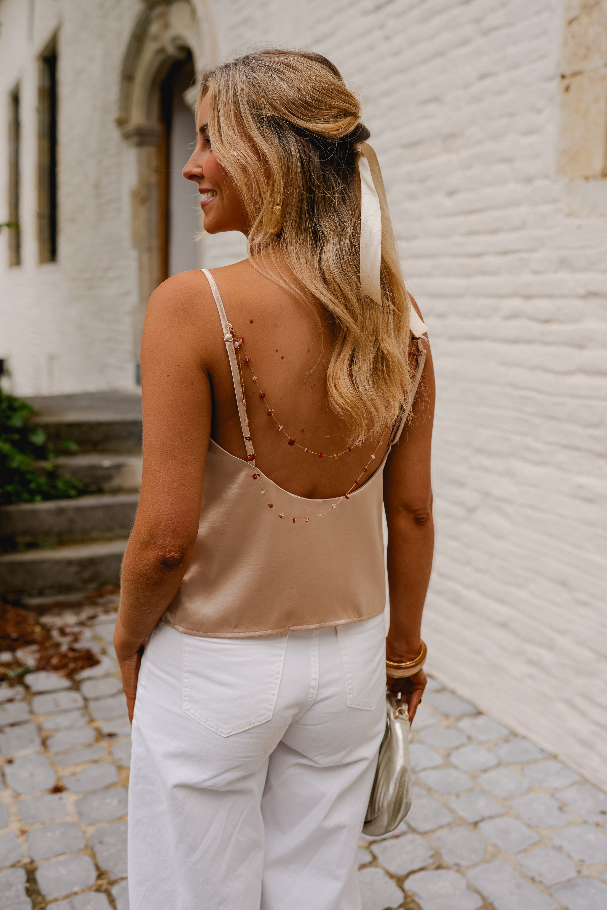 Gold Clam Top