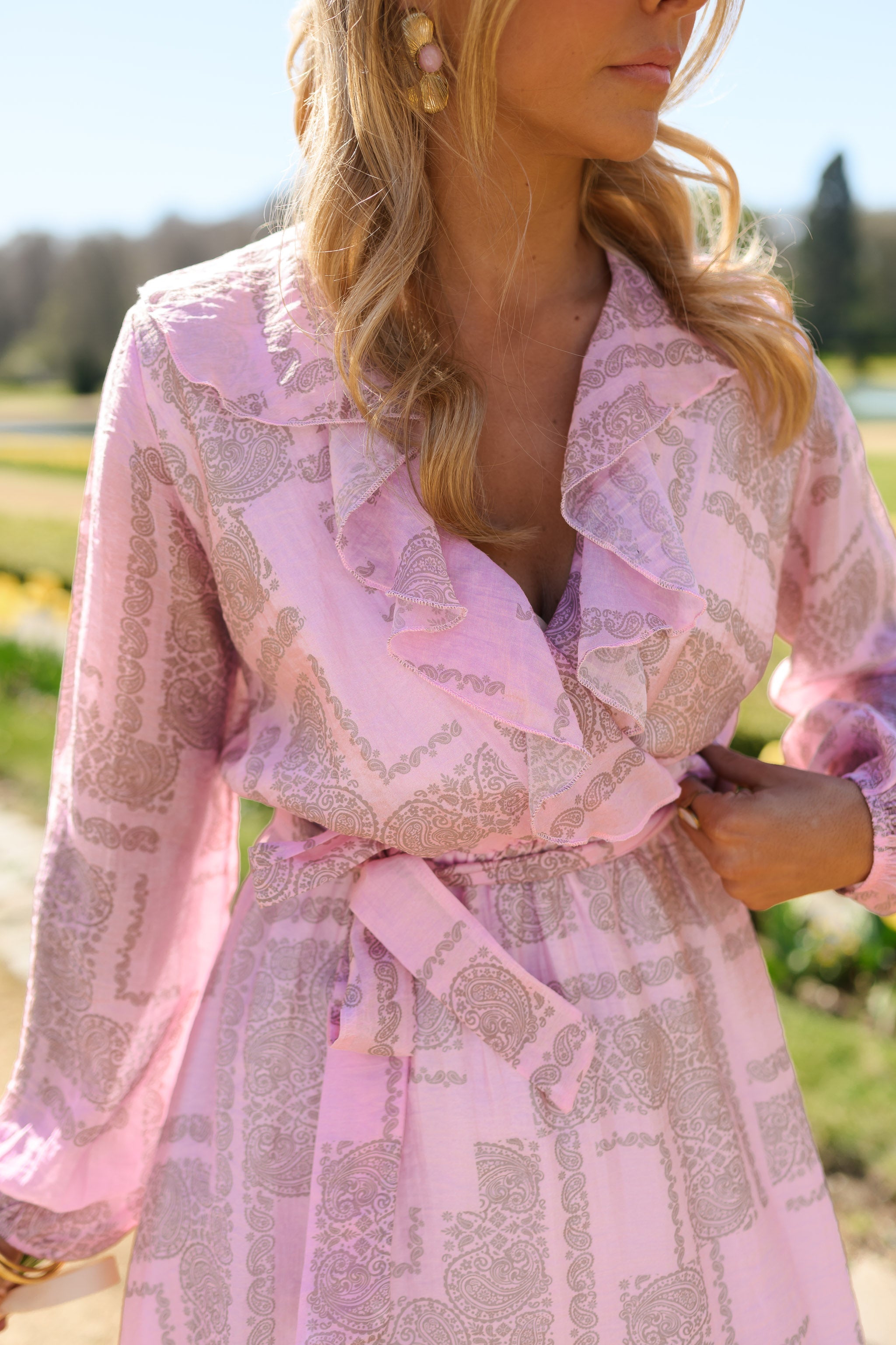 Pink Nadan Dress