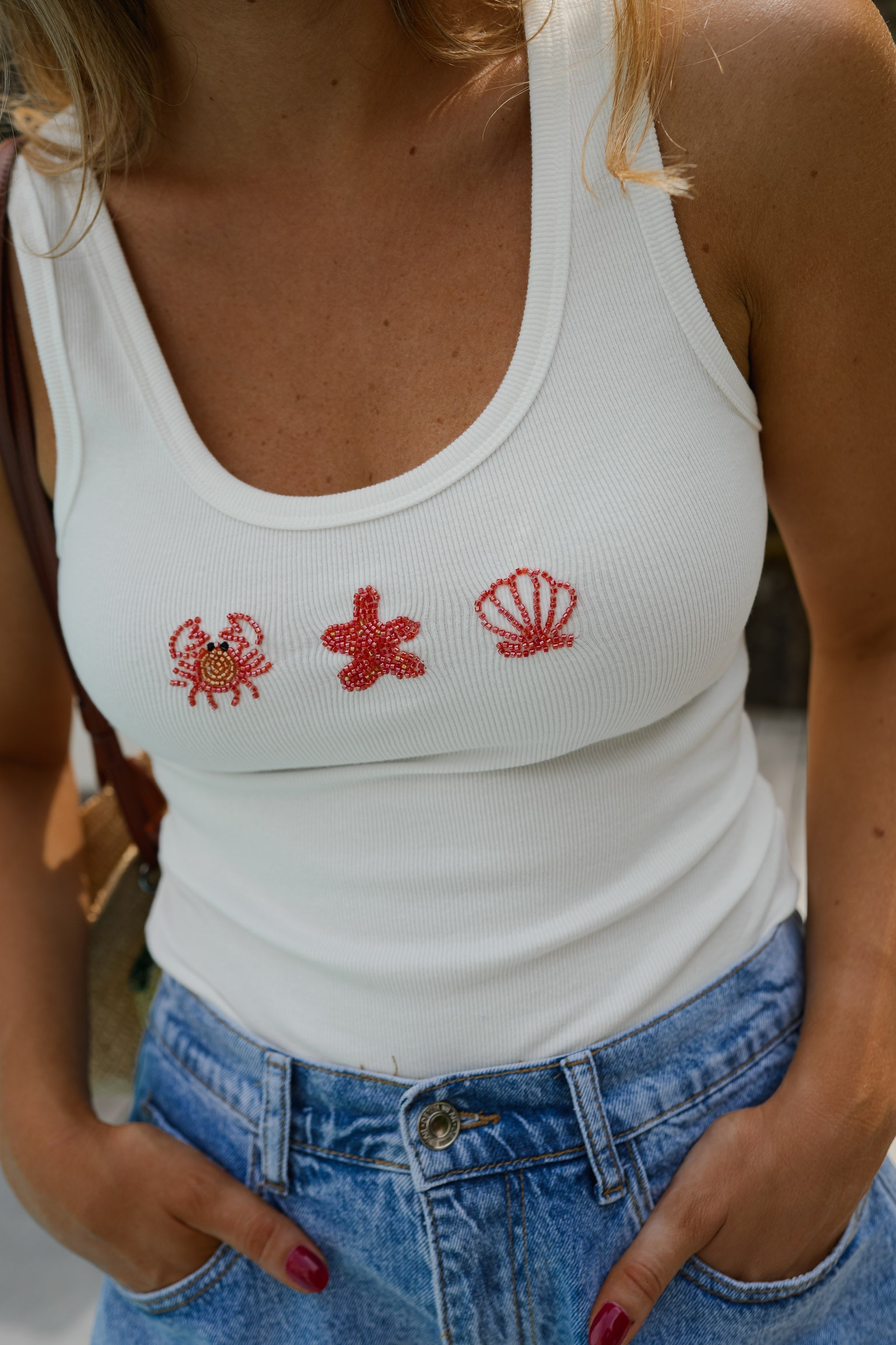 White Crustaceans Top