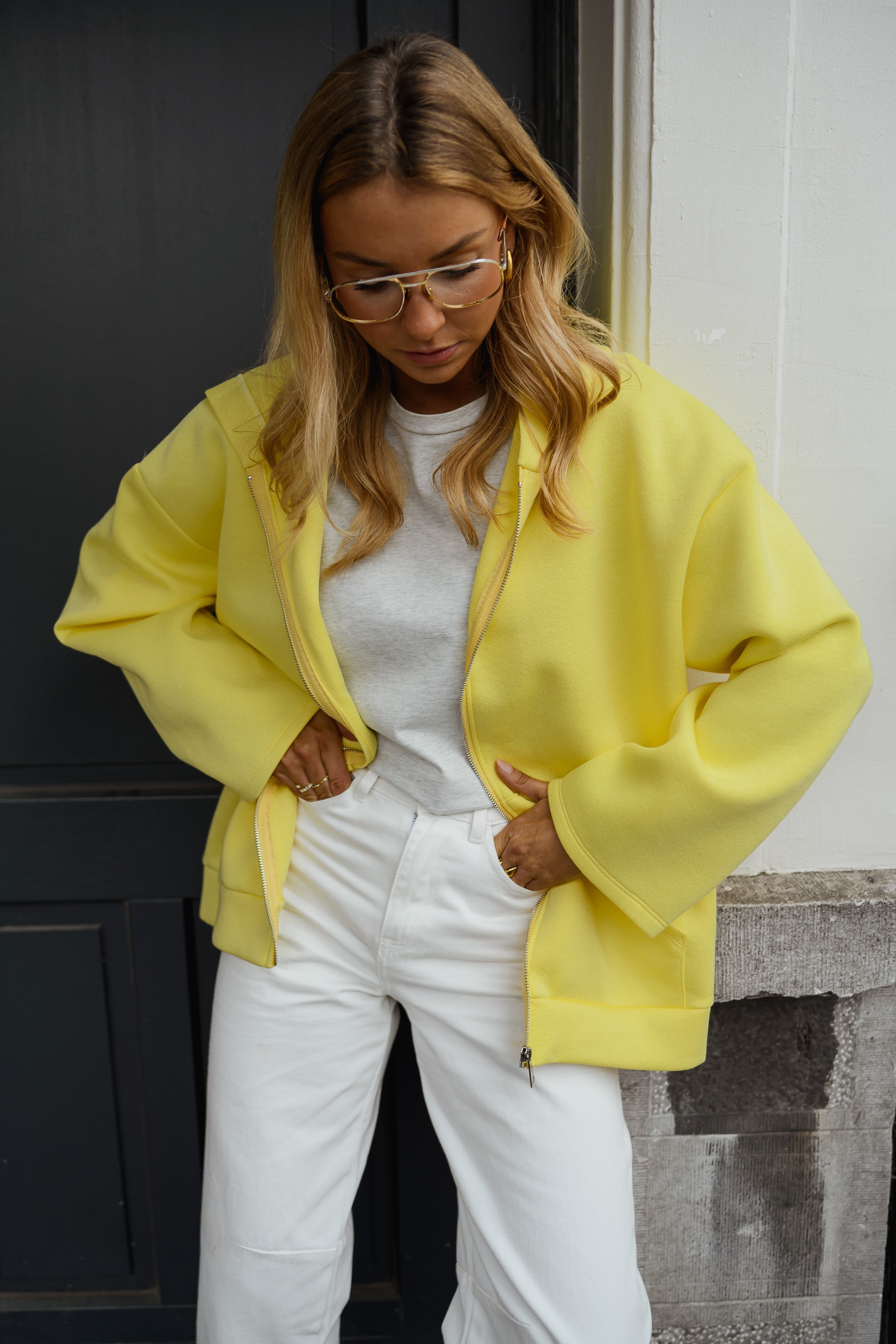 Yellow Katelyn Cardigan