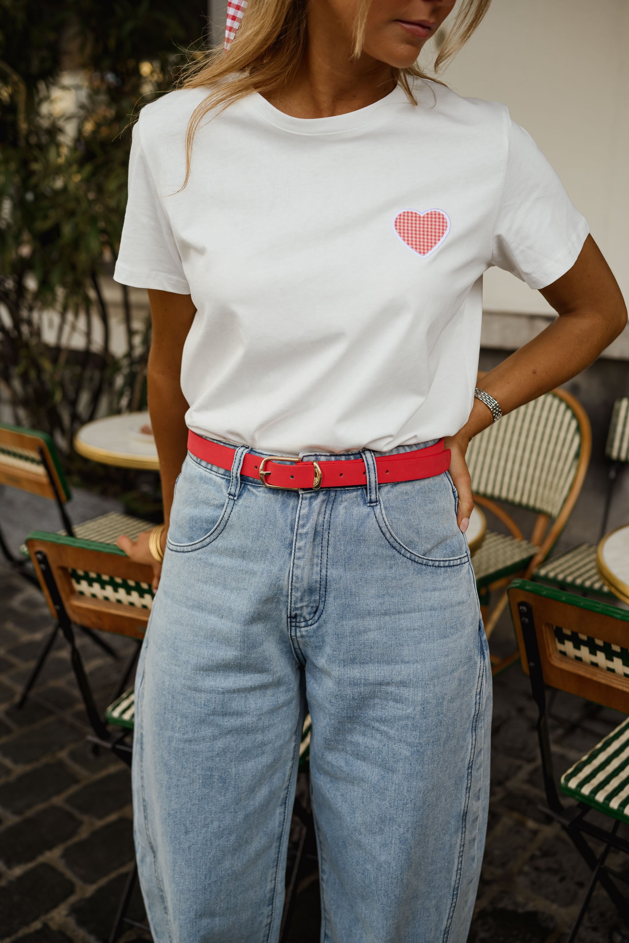 Red Carly Belt