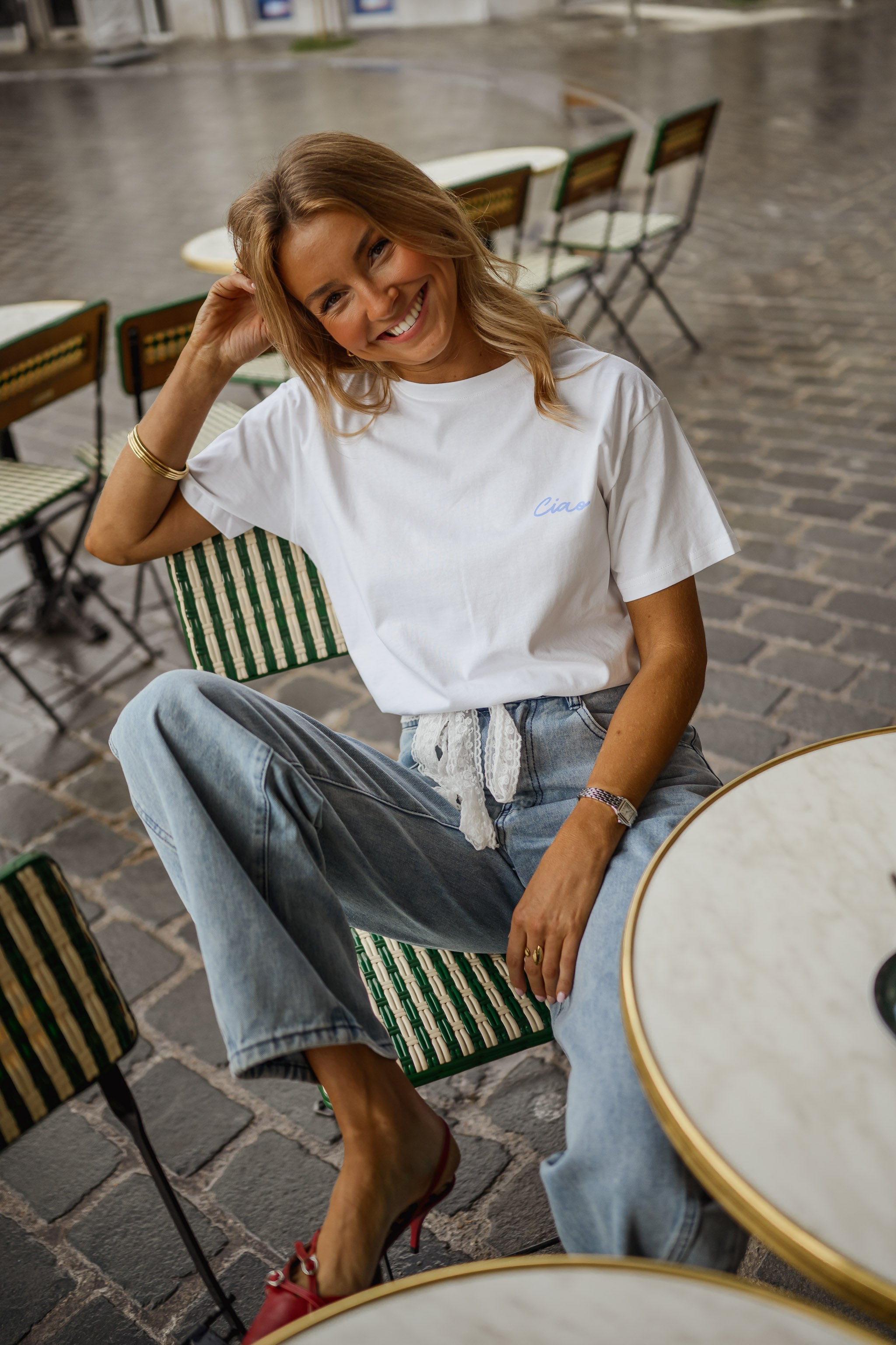 White Ciao T-Shirt