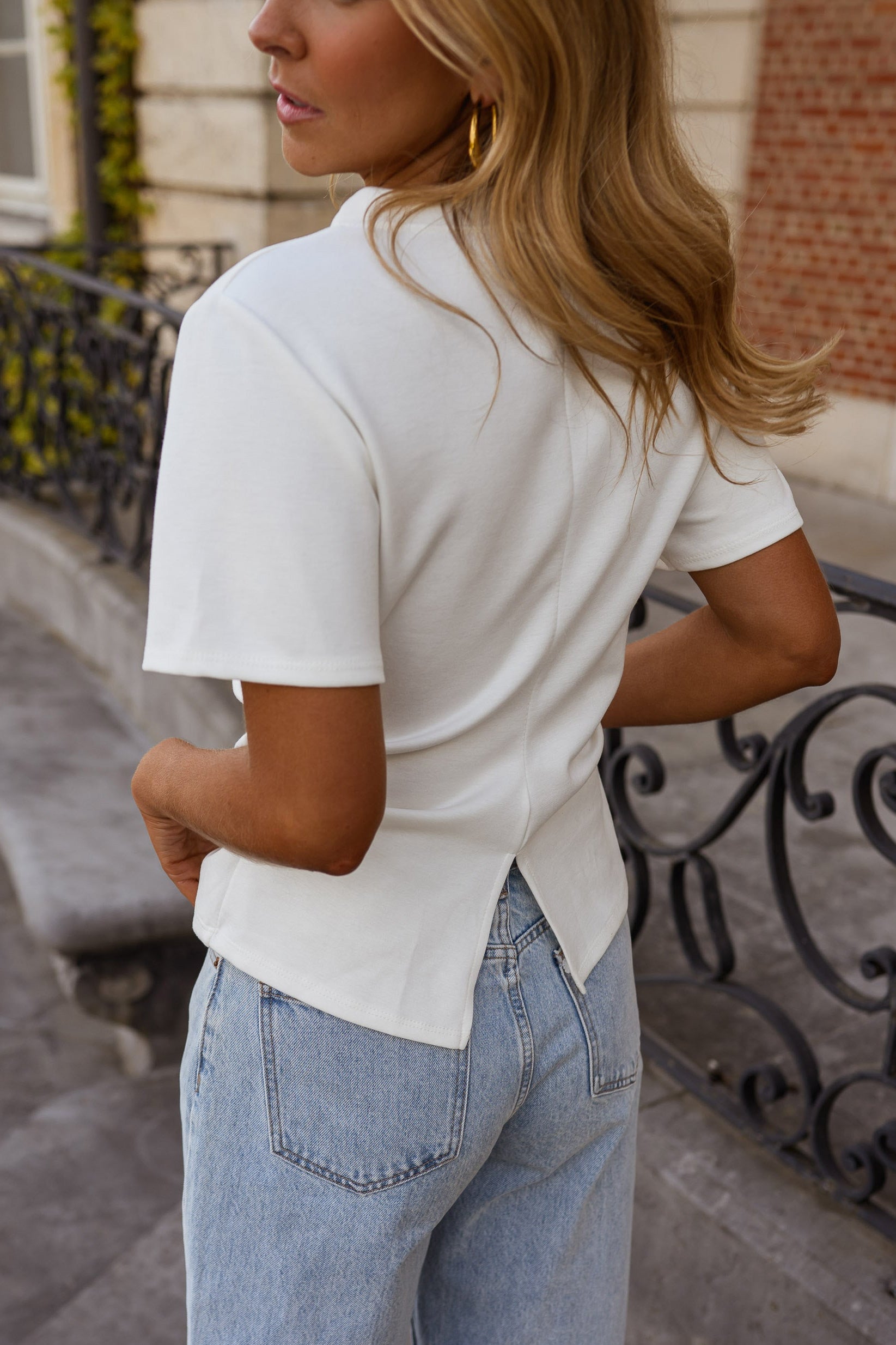 White Mila T-Shirt